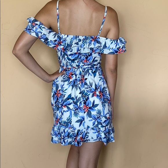 NWT Revolve x Majorelle Floral Print Mini Wrap Dress - Picture 6 of 15